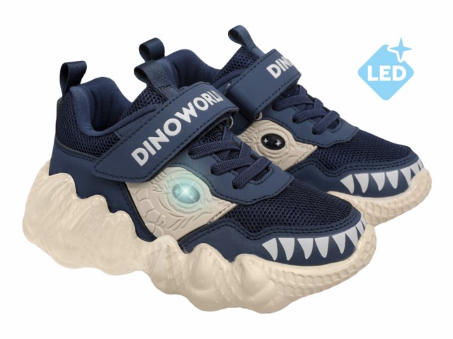 92-1520D 27-2,28-2,29-2,30-2,31-2,32-2 Indigo kids П/ботинки Актив.отдых Кроссовки Иск.мат, Текстиль, ЭВА В/О Муж