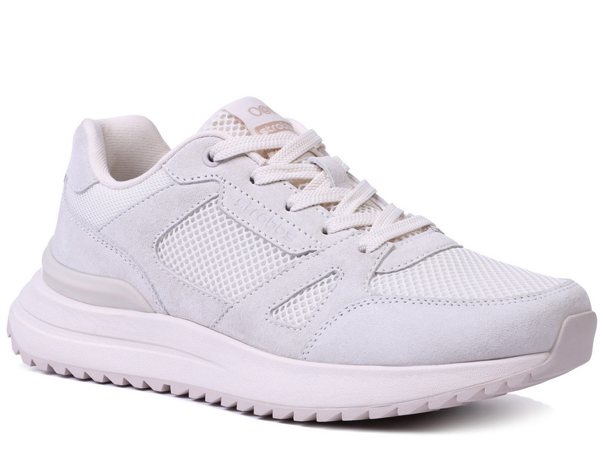 F7700-16 Пудровый 36-1,37-1,38-2,39-2,40-1,41-1 Strobbs П/ботинки Актив.отдых Кроссовки Нат.кожа, Текстиль, ЭВА,Резина,ТПУ вставка В/О Муж