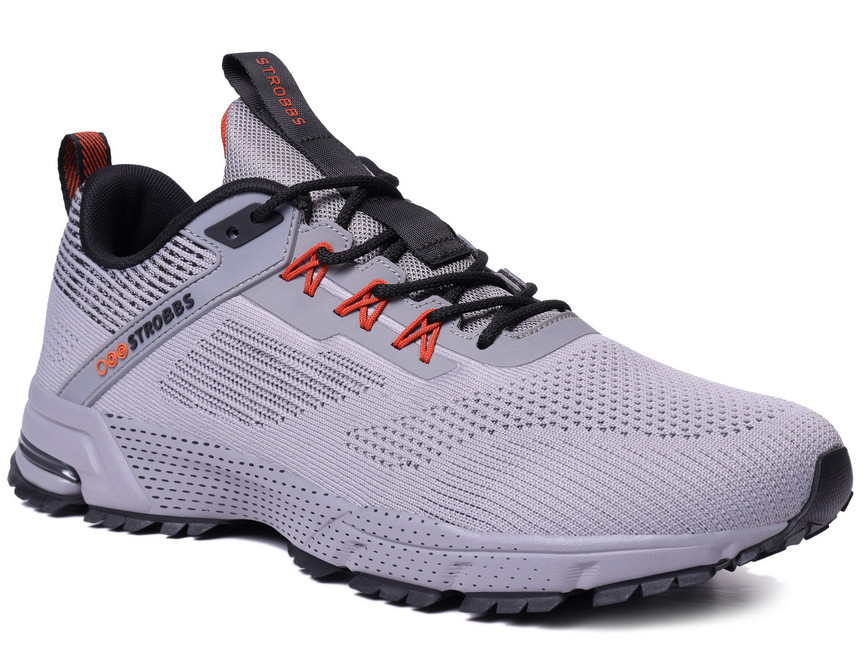 G3600-10 Сер 46-3,47-3,48-2 Strobbs П/ботинки Актив.отдых Кроссовки Текстиль, Текстиль, ЭВА,ТПР,ТПУ вставка В/О Муж