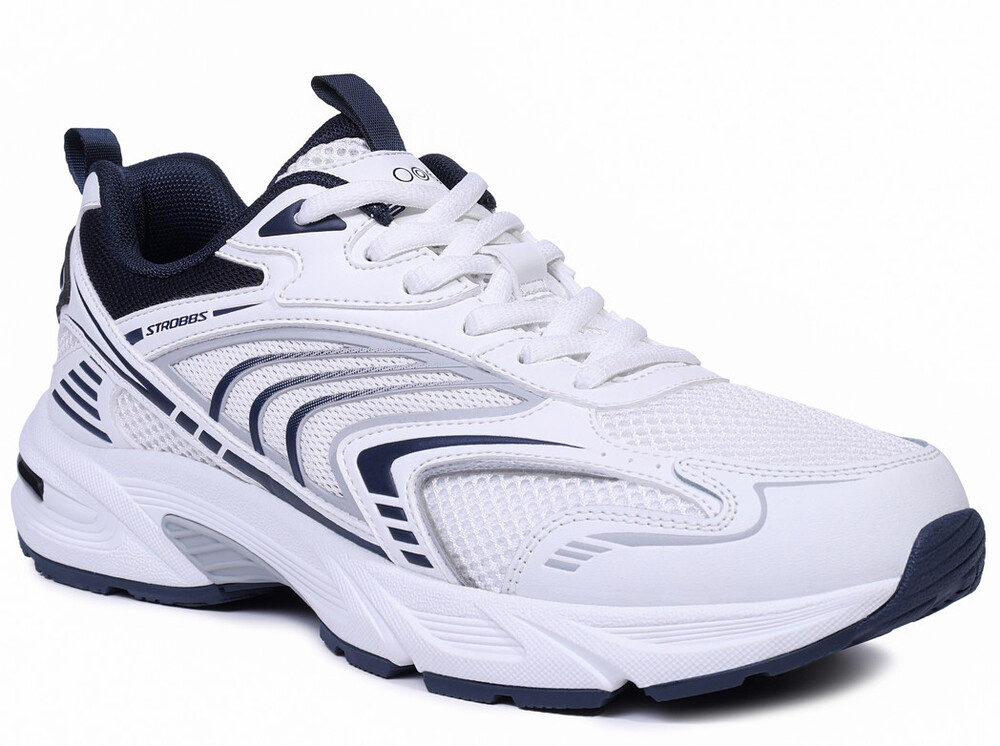 C3918-6 Бел 41-1,42-2,43-2,44-2,45-1 Strobbs П/ботинки Актив.отдых Кроссовки Иск.мат, Текстиль, ЭВА,Резина,ТПУ вставка В/О Муж