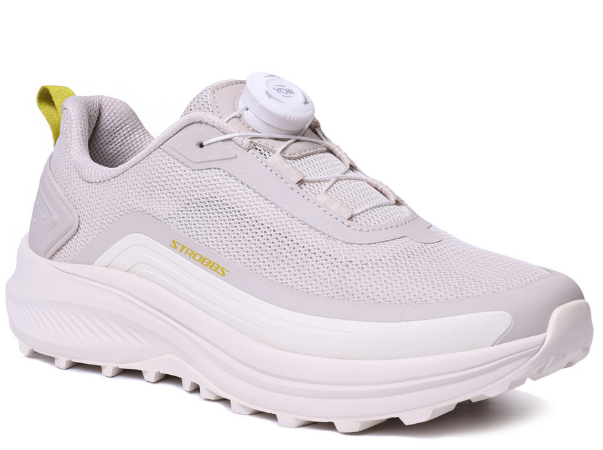 F7773-9 Беж 36-1,37-1,38-2,39-2,40-1,41-1 Strobbs П/ботинки Актив.отдых Кроссовки Текстиль, Текстиль, ЭВА,Резина В/О жен