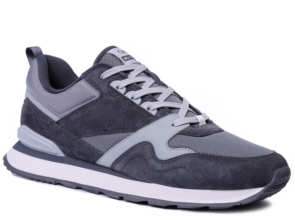 B3879-1 Сер 40-2,41-2,42-2,43-2 Strobbs П/ботинки Актив.отдых Кроссовки Нат.кожа, Текстиль, ЭВА,Резина,ТПУ вставка В/О Муж