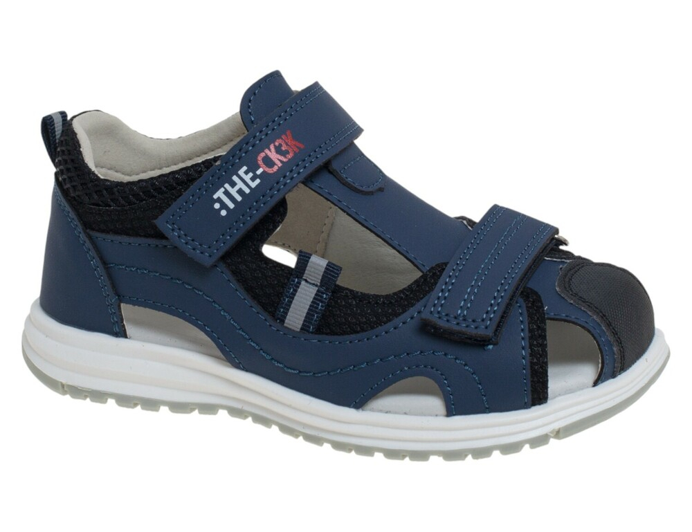 R511311210DB Т.син 27-2,28-2,29-2,30-2,31-2 Сказка П/ботинки Школа Сандалеты Иск.мат, Кожподклад Лето Муж