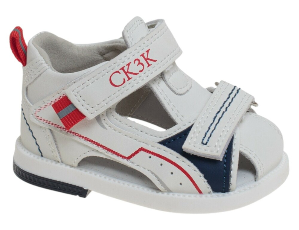 R822210311W Бел 17-2,18-2,19-2,20-2,21-2 Сказка П/ботинки Орто/проф Сандалеты Иск.мат, Кожподклад Лето Муж