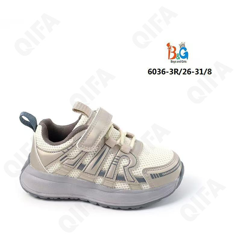 RC51_6036_M-3R Беж 26-1,27-1,28-2,29-2,30-1,31-1 Boys and Girls П/ботинки Актив.отдых Кроссовки Иск.мат, Текстиль, ЭВА (EVA-Этиленвинилацетат) В/О Муж