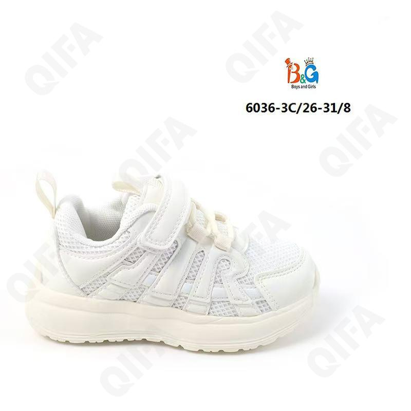 RC51_6036_W-3C Бел 26-1,27-1,28-2,29-2,30-1,31-1 Boys and Girls П/ботинки Актив.отдых Кроссовки Иск.мат, Текстиль, ЭВА (EVA-Этиленвинилацетат) В/О жен