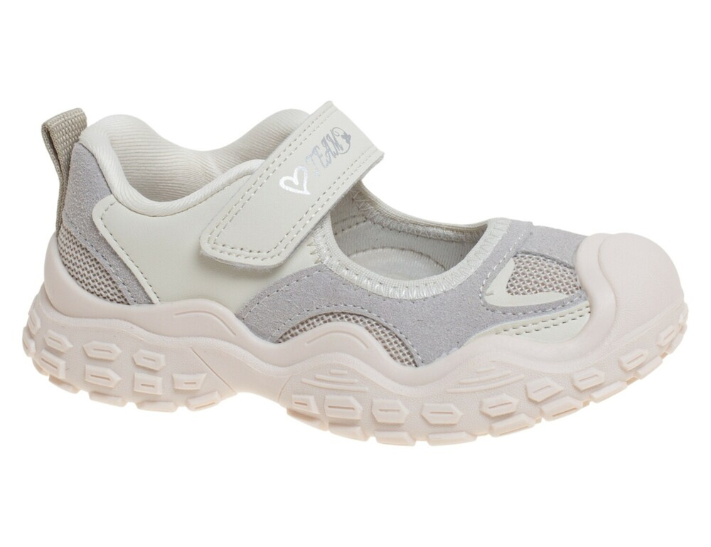 R976213432B Беж 27-1,28-2,29-2,30-2,31-2,32-1 Сказка Туфли Актив.отдых Mary Jane Иск.мат, Текстиль Лето жен