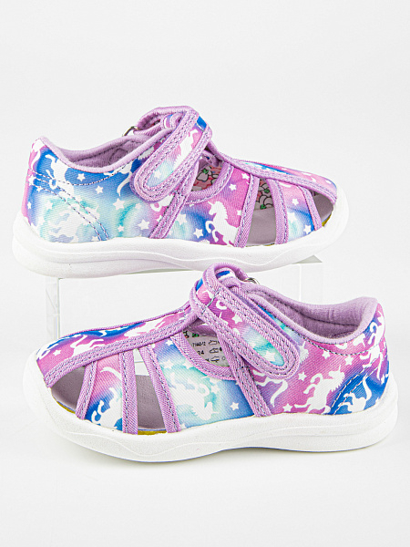 71440-12 Сир 24-2,25-2,26-2,27-2,28-2,29-2 Kapika П/ботинки Повсед Сандалеты Текстиль, Текстиль, ПВХ Лето жен