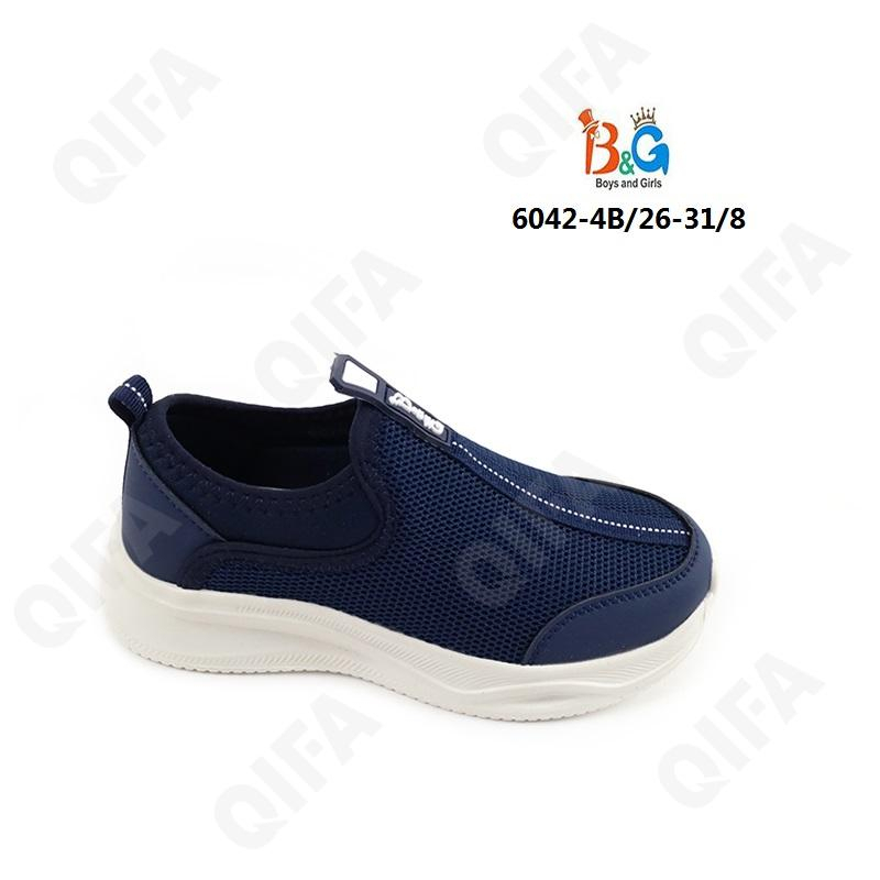 RC51_6042-4B Син 26-1,27-1,28-2,29-2,30-1,31-1 Boys and Girls П/ботинки Актив.отдых Слипоны Текстиль, Текстиль, ЭВА (EVA-Этиленвинилацетат) Лето Муж