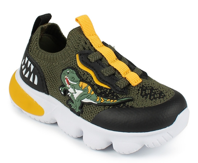 AL 17253 хаки 22-1,23-1,24-1,25-1,26-1,27-1 Antilopa П/ботинки Актив.отдых Кроссовки Текстиль, Текстиль Лето Муж