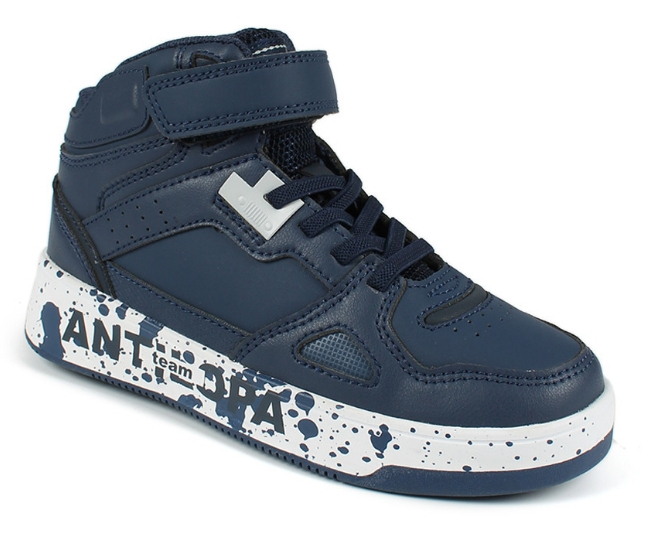 AL 17309 Син 31-1,32-1,33-1,34-1,35-1,36-1 Antilopa Ботинки Актив.отдых Кроссовки Иск.мат, Текстиль В/О Муж