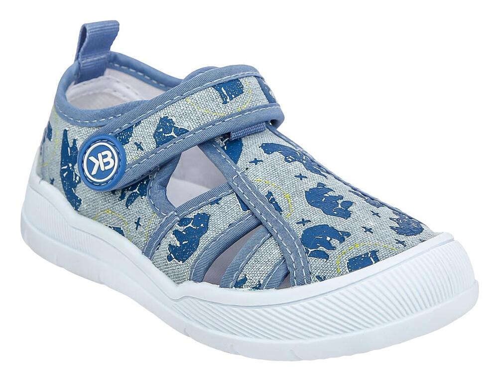 ABF_2512-2_blue 23-2,24-2,25-2,26-2 Kedberry П/ботинки Повсед Сандалеты Текстиль, Текстиль, Текстиль(80% хлопок, 20% ПЭ) Лето Муж