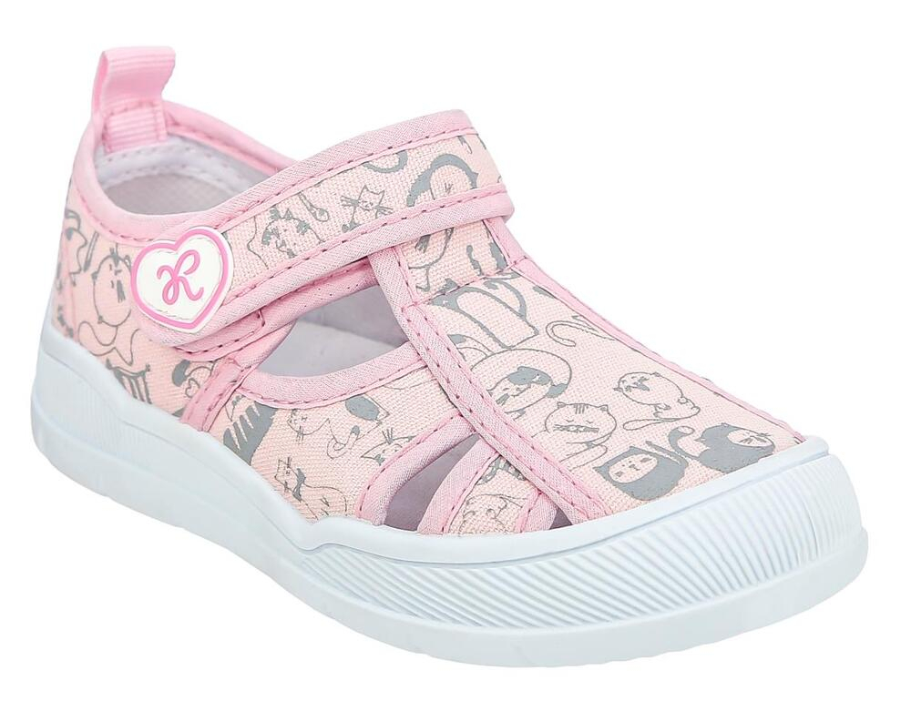 ABF_2513-1_pink 23-2,24-2,25-2,26-2 Kedberry П/ботинки Повсед Сандалеты Текстиль, Текстиль, Текстиль(80% хлопок, 20% ПЭ) Лето жен