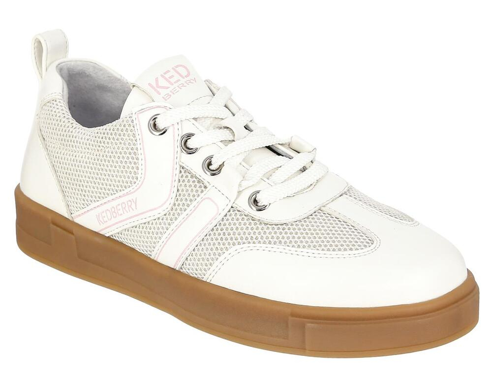 TWS_564-23_белый Текстиль/ИскКожа Кожа 33-38 111111 ДС1_Лето Полуботинки Спортивные KEDBERRY