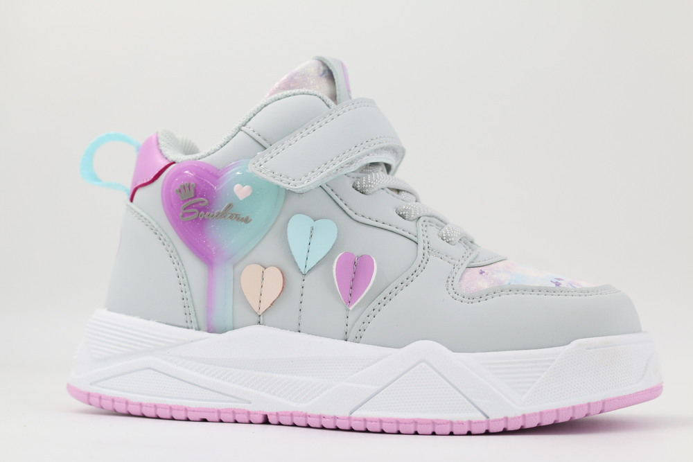 71581-1 Сер 23-1,24-1,25-1,26-1,27-1 Kapika Ботинки Актив.отдых Кроссовки Иск.мат, Текстиль, ЭВА/ТЭП В/О жен