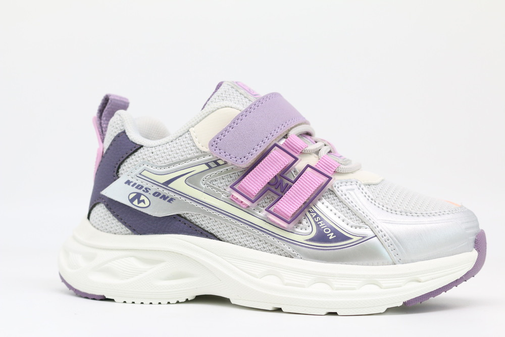 721190-1 Сереб 26-1,27-1,28-1,29-1,30-1 Kapika П/ботинки Актив.отдых Кроссовки Иск.мат, Текстиль, ЭВА/ТЭП В/О жен