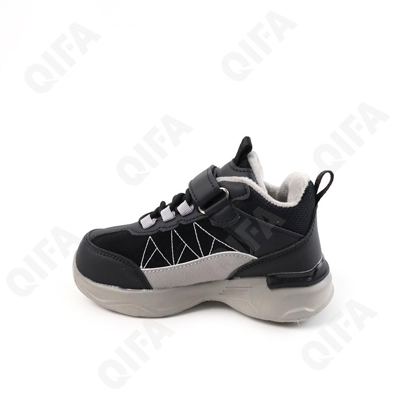 RC51_6911-3A Чёр 27-1,28-1,29-2,30-2,31-1,32-1 Boys and Girls Ботинки Актив.отдых Кроссовки Иск.мат, Текстиль, ЭВА (EVA-Этиленвинилацетат) В/О Муж