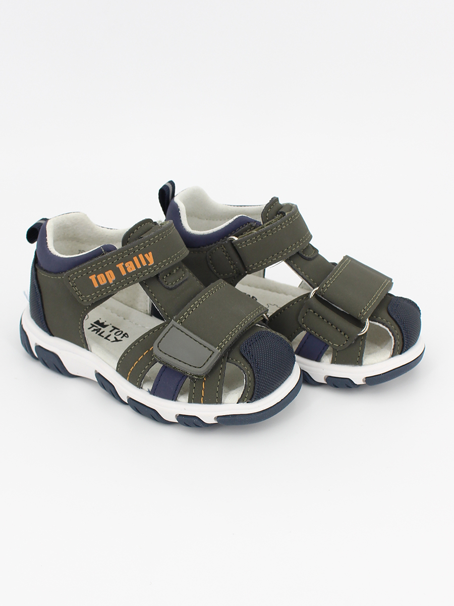 ZR-26-062 хаки 22-2,23-2,24-2,25-2,26-2,27-2 Top Tally П/ботинки Повсед Сандалеты Иск.мат, Кожподклад, ТПР Лето Муж