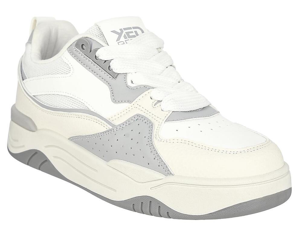 BMS_2504-05_white-grey 36-2,37-2,38-2,39-2 BMS_2504-05_бело-серый ИскКожа Текстиль(100% ПЭ) 36-39 2222 ДС1_Лето Полуботинки Спортивные KEDBERRY