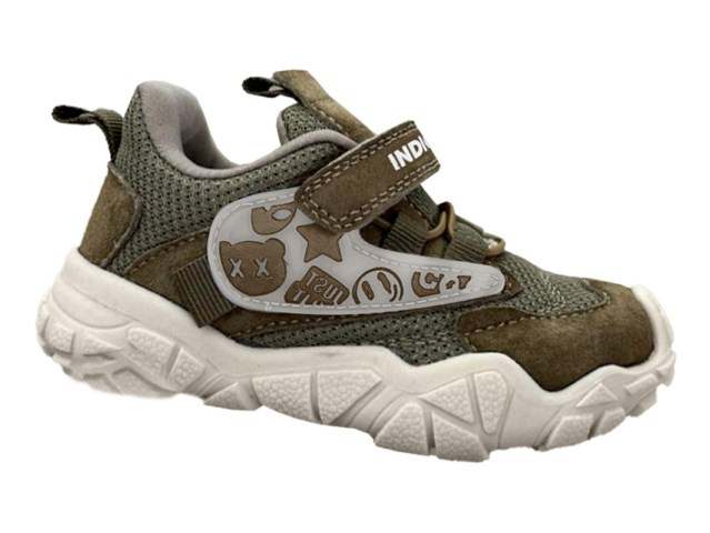 90-650F Бежевый 25-2,26-2,27-2,28-2,29-2,30-2 25-30 Кроссовки Текстиль/отделка натуральная кожа/отделка искусственная кожа Кожа натуральная Мальчики К