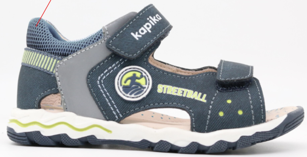 321026к-1 джинс 26-1,27-1,28-1,29-1,30-1 Kapika Туфли Повсед Сандалеты Иск.мат, Кожподклад, ТЭП (термоэластопласт) Лето Муж