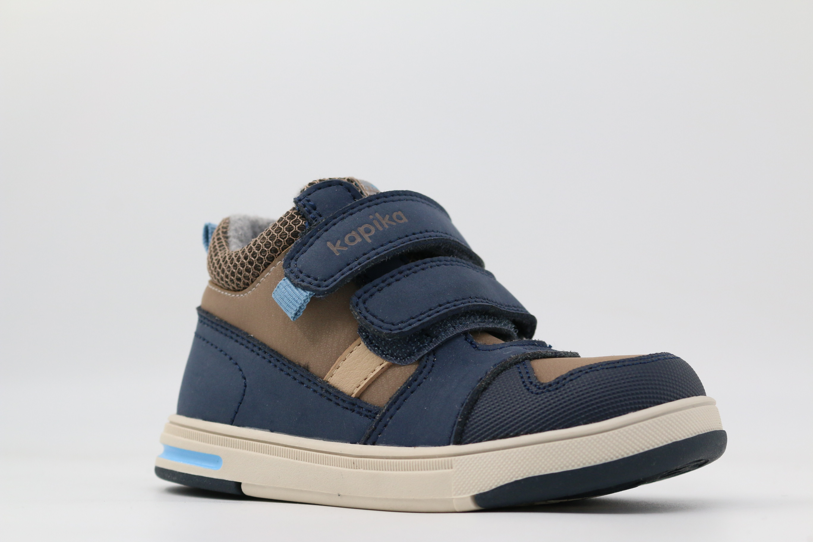 51505ук-1 Син 23-1,24-1,25-1,26-1,27-1 Kapika Ботинки Повсед Оксфорд Иск.мат, Байка/Флис, ТЭП (термоэластопласт) В/О Муж