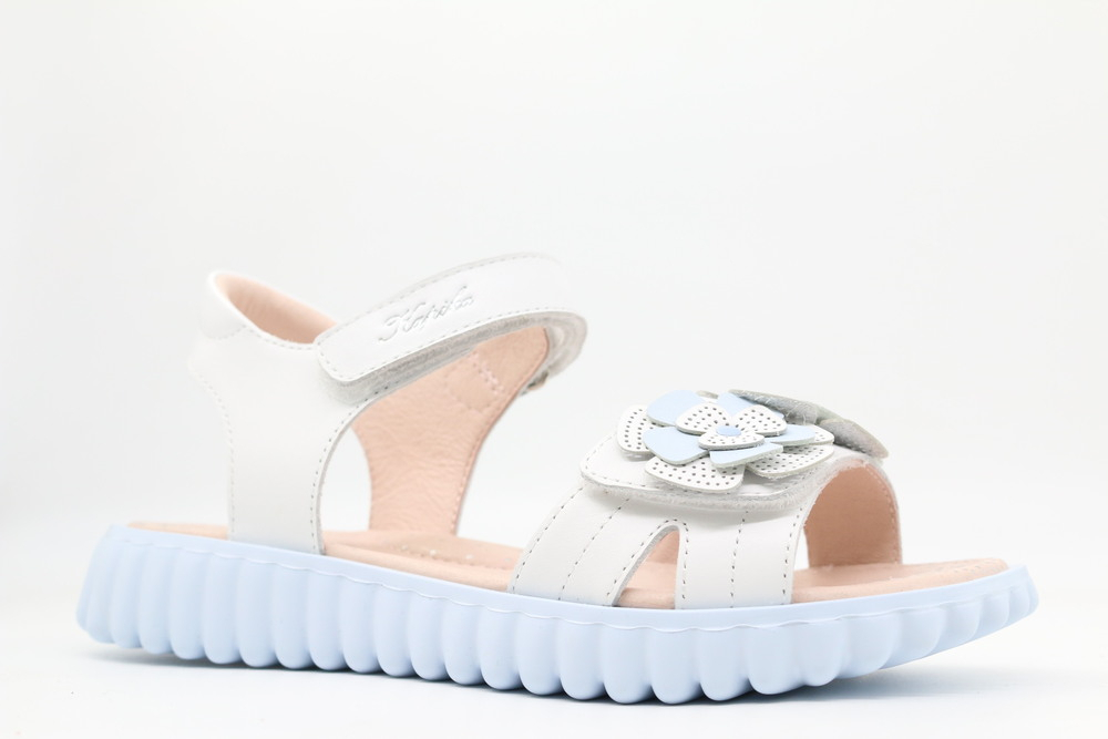 33840-1 Бел 31-1,32-1,33-1,34-1,35-1 Kapika Туфли Повсед Сандалии Иск.мат, Кожподклад, ЭВА/резина Лето жен