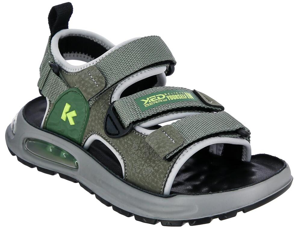 BUK_15-5_khaki 32-1,33-1,34-1,35-1,36-1,37-1 Kedberry Туфли Актив.отдых Сандалии Иск.мат, Текстиль, ТЭП Лето Муж