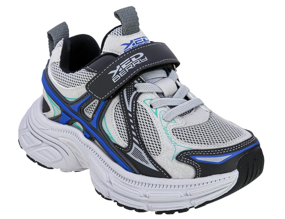 DNV_1134-01_grey-blue 26-1,27-1,28-1,29-1,30-1,31-1,32-1,33-1 Kenka П/ботинки Актив.отдых Кроссовки Иск.мат, Текстиль, ЭВА В/О Муж