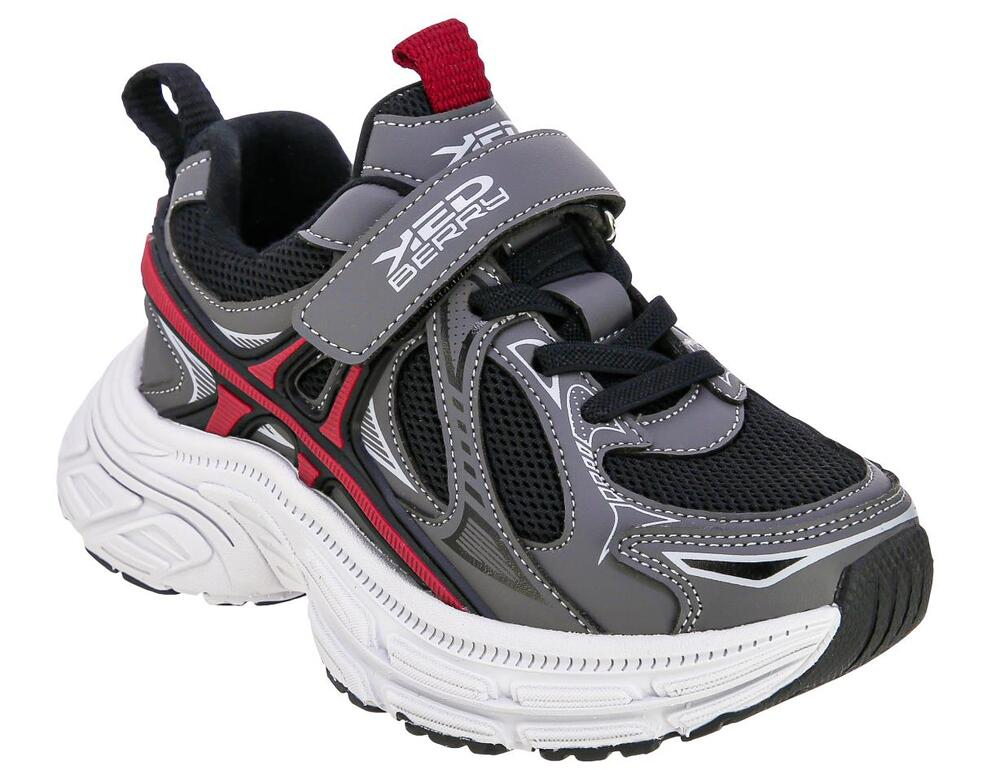 DNV_1134-01_grey 26-1,27-1,28-1,29-1,30-1,31-1,32-1,33-1 Kedberry П/ботинки Актив.отдых Кроссовки Иск.мат, Текстиль, ЭВА В/О Муж