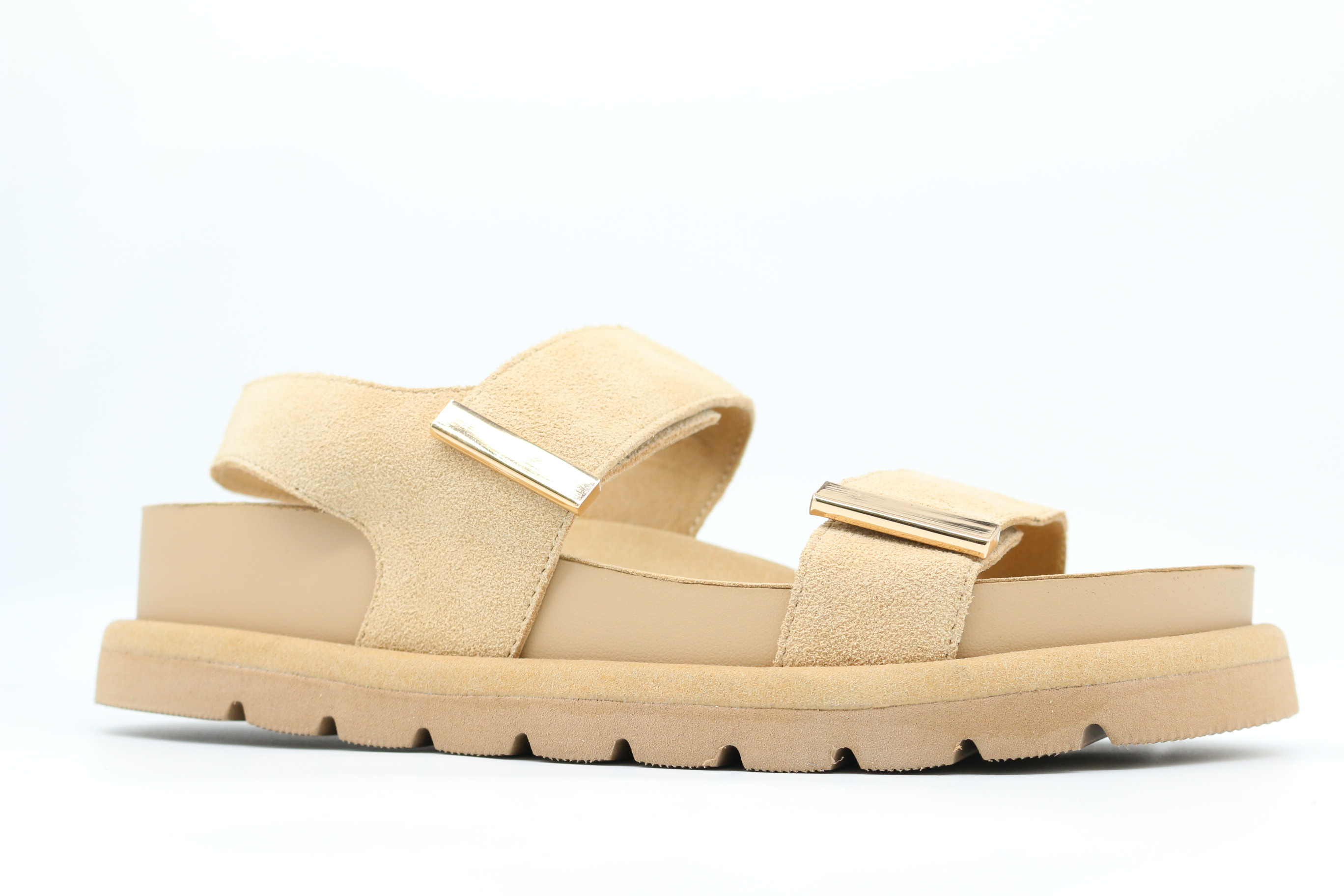 34583-3 Беж 36-1,37-1,38-1,39-1,40-1 Kapika Туфли Повсед Сандалии Нат.кожа, Кожподклад, ПУ (полиуретан) Лето жен