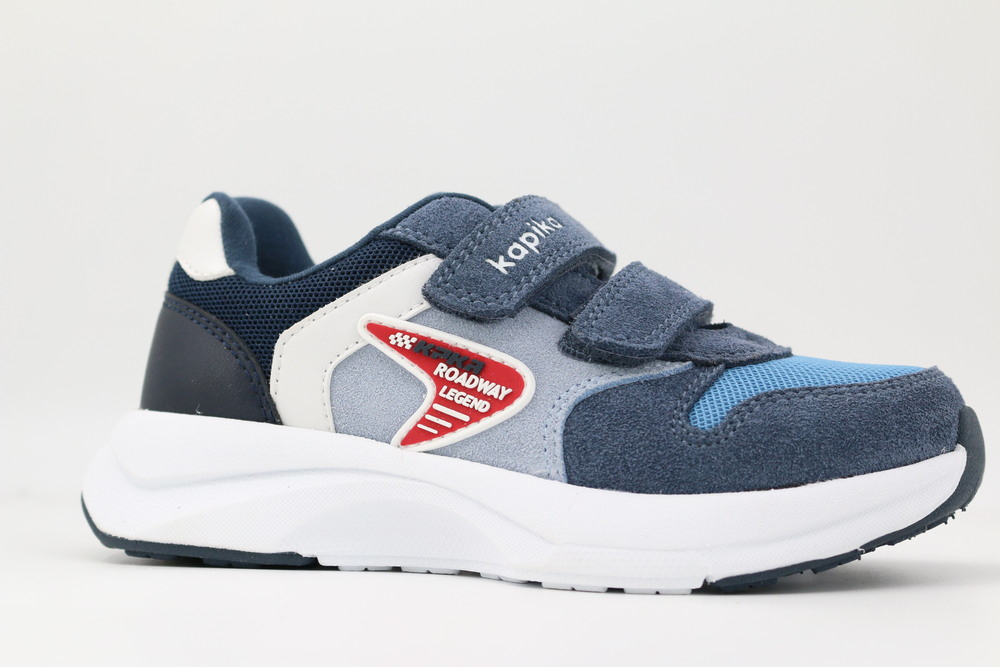 721242-1 Син 28-1,29-1,30-1,31-1,32-1 Kapika П/ботинки Актив.отдых Кроссовки Иск.мат, Текстиль, ЭВА/ТЭП В/О Муж