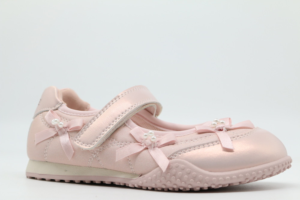 22978п-2 Роз 26-1,27-1,28-1,29-1,30-1 Kapika Туфли Повсед Mary Jane Иск.мат, Текстиль, Резина Лето жен