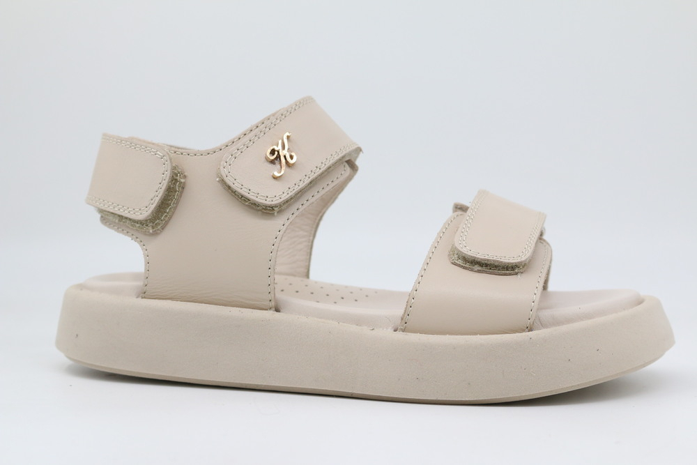 33945т-3 Беж 33-1,34-1,35-1,36-1,37-1 Kapika Туфли Повсед Сандалии Нат.кожа, Кожподклад, ТЭП (термоэластопласт) Лето жен