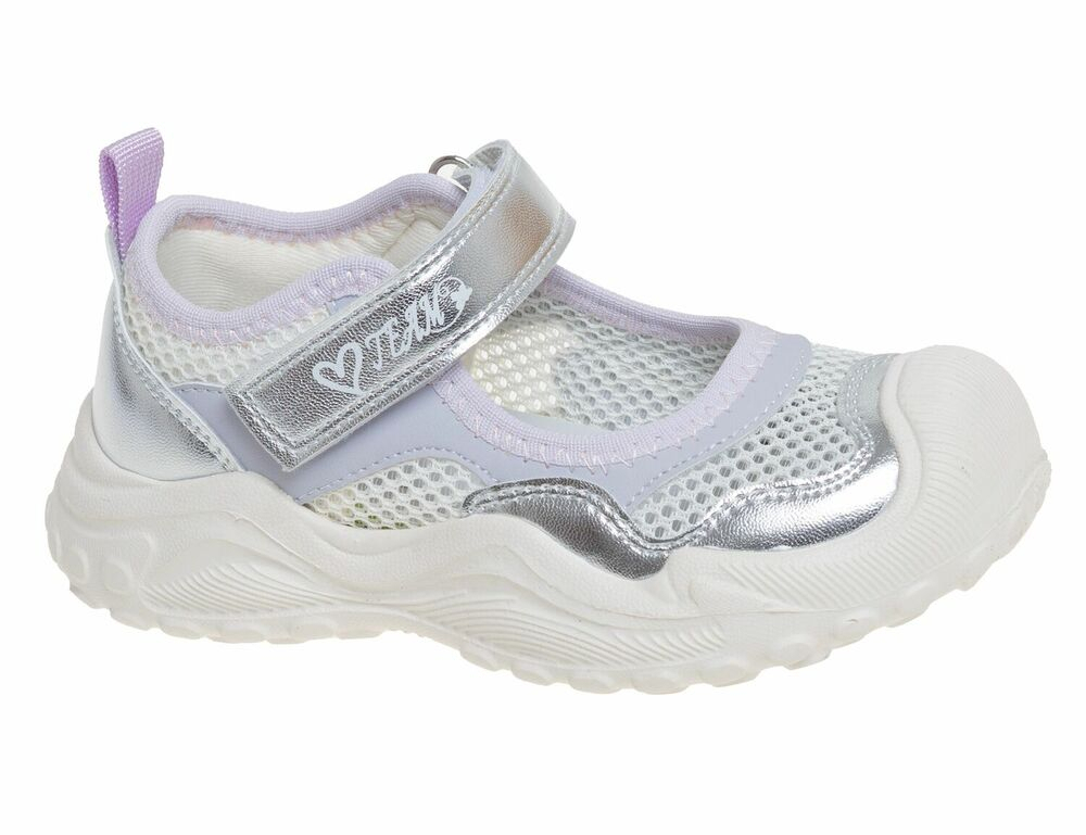 R251911116S Серебро 27-1,28-2,29-2,30-2,31-2,32-1 Сказка Туфли Актив.отдых Mary Jane Иск.мат, Текстиль Лето жен