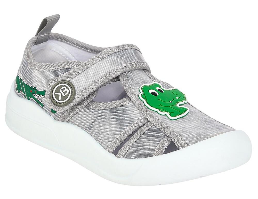 FLF_6513_grey 26-1,27-1,28-1,29-1,30-1,31-1 Kedberry П/ботинки Повсед Сандалеты Текстиль, Текстиль, ПВХ Лето Муж