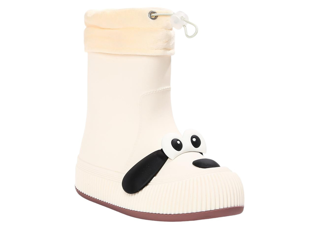 LJA_2401-02_white 30/31-2,32/33-2,34/35-2 Kedberry Сапоги Повсед Веллингтон ПВХ, Чулок Х/Б, ПВХ В/О жен