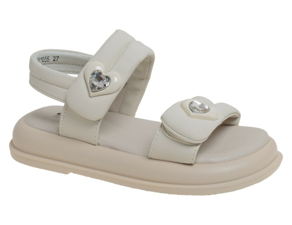 R361011055B Беж 27-1,28-2,29-2,30-2,31-2,32-1 Сказка Туфли Повсед Сандалии Иск.мат, Иск.кожа Лето жен