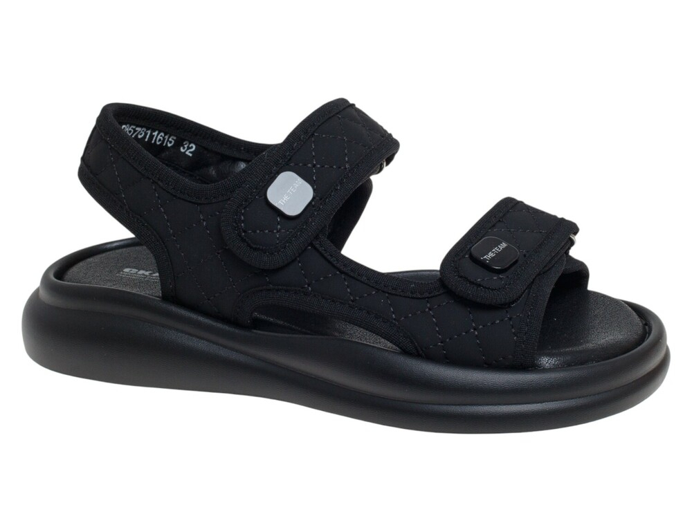 R857811615BK Чёр 32-1,33-2,34-2,35-2,36-2,37-1 Сказка Туфли Повсед Сандалии Иск.мат, Иск.кожа Лето жен