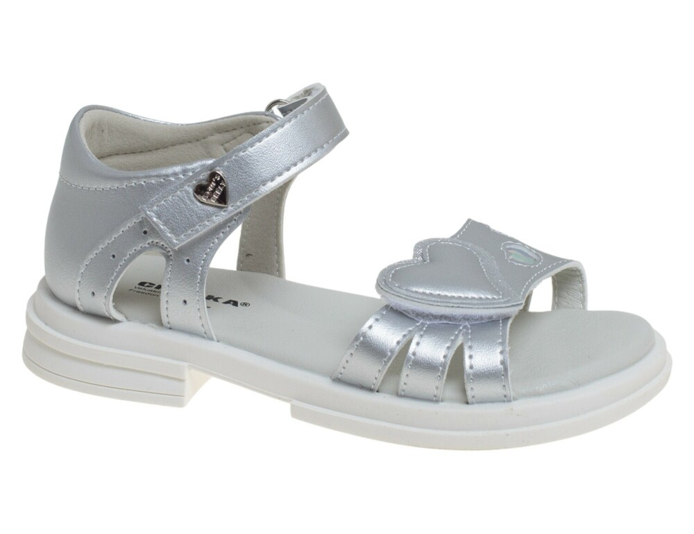 R975711043S Серебро Сказка Туфли Повсед Сандалеты Иск.мат, Иск.кожа Лето жен