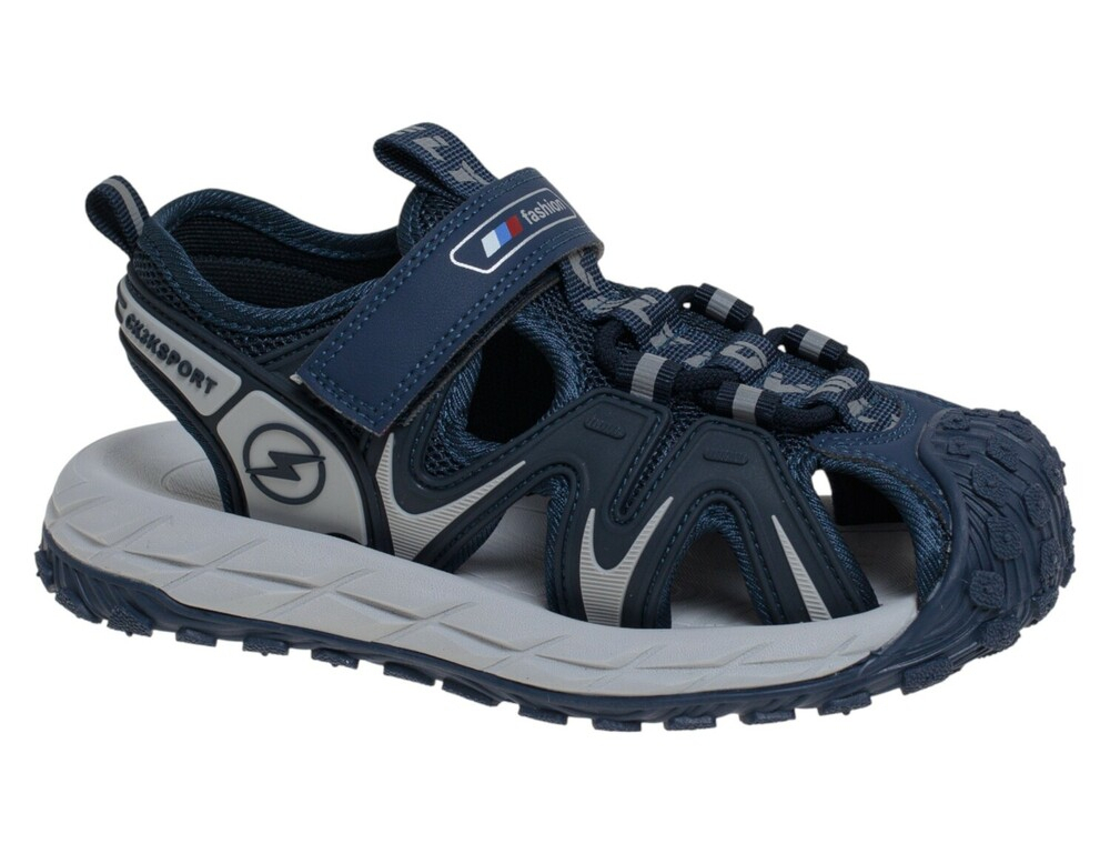 R012911720DB Т.син Сказка Туфли Актив.отдых Сандалеты Текстиль, Текстиль Лето Муж