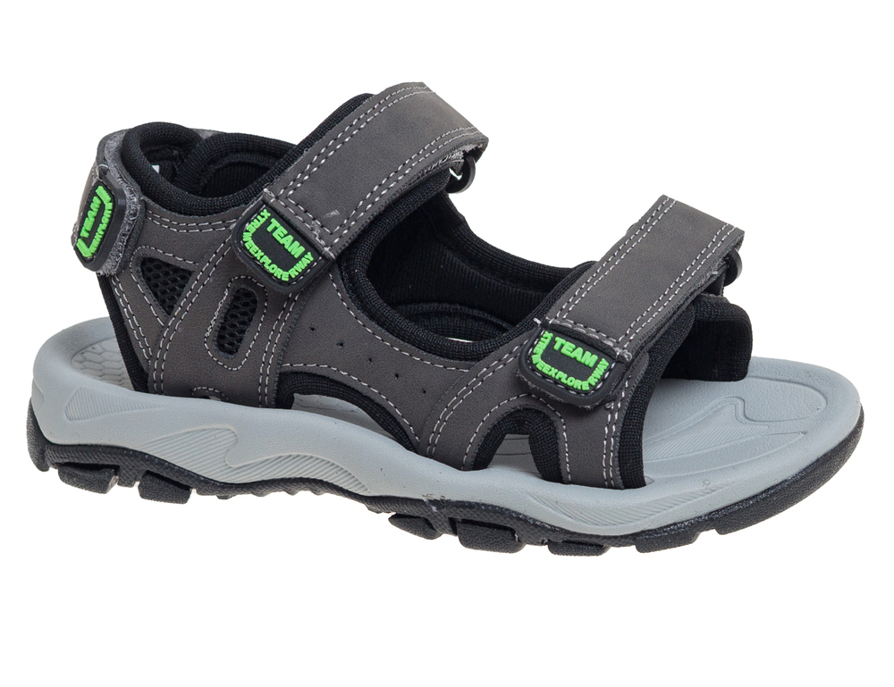 R027811415GR Сер 27-1,28-2,29-2,30-2,31-2,32-1 Сказка Туфли Актив.отдых Сандалии Иск.мат, Текстиль Лето Муж