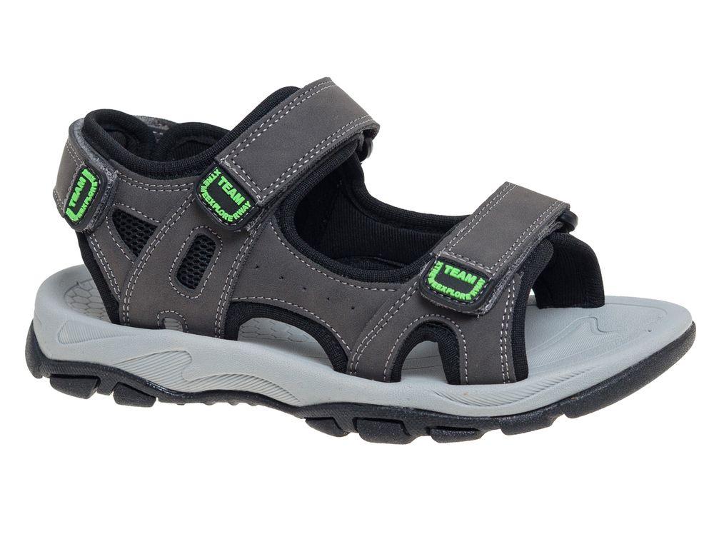 R027811637GR Сер 33-2,34-2,35-2,36-2,37-2 Сказка Туфли Актив.отдых Сандалии Иск.мат, Текстиль Лето Муж