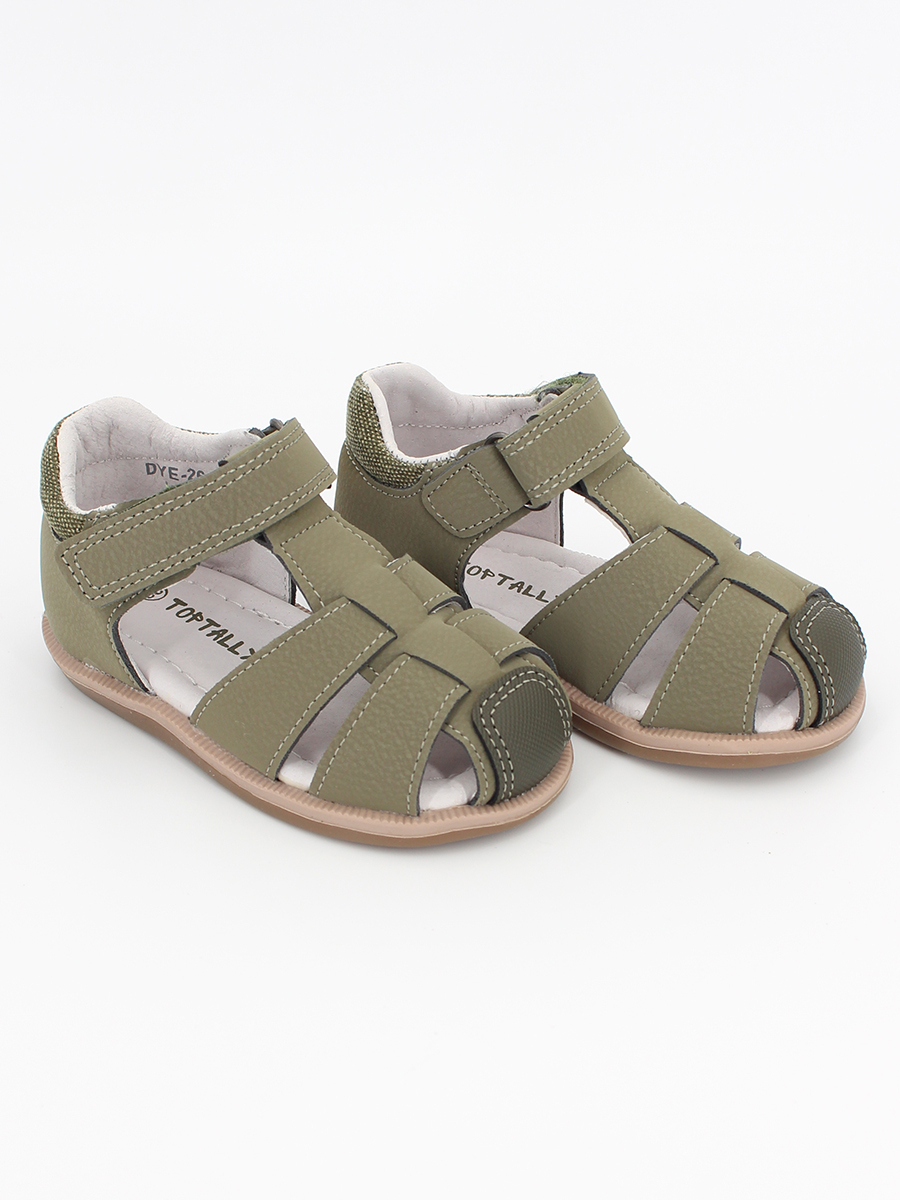 DYE-26-098 Зел 22-2,23-2,24-2,25-2,26-2 Top Tally П/ботинки Повсед Сандалеты Иск.мат, Кожподклад, ТПР Лето Муж