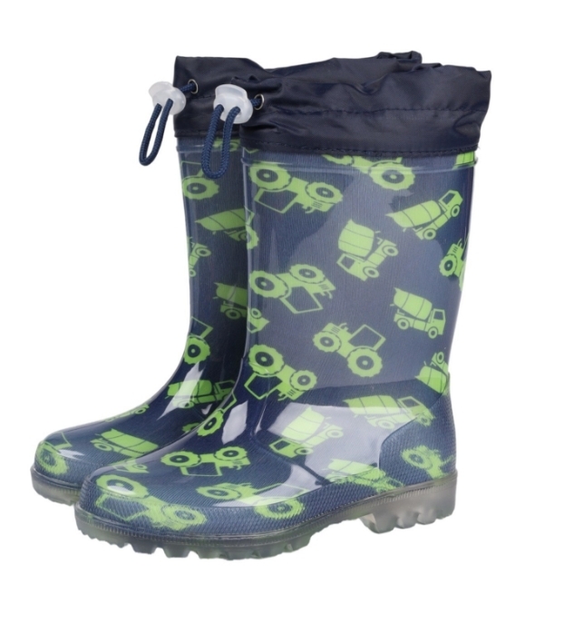 AL 17506 Син 25-1,26-1,27-1,28-1,29-1,30-1 Antilopa Сапоги Повсед Веллингтон ПВХ, Текстиль В/О Муж