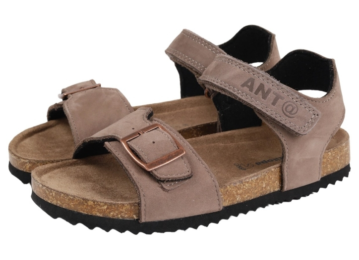 AL 17648 Беж 33-1,34-1,35-1,36-1,37-1,38-1 Antilopa Туфли Повсед Сандалии Нат.кожа, Кожподклад Лето Муж