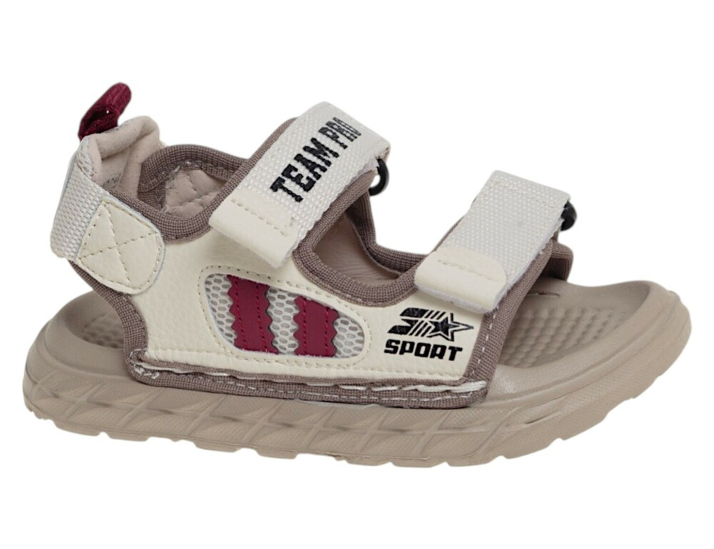 R825610215B Беж 22-2,23-2,24-2,25-2,26-2 Сказка Туфли Актив.отдых Сандалии Текстиль, Иск.кожа Лето Муж