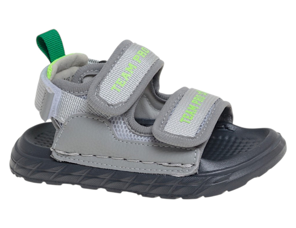 R825610216GR Сер 22-2,23-2,24-2,25-2,26-2 Сказка Туфли Актив.отдых Сандалии Текстиль, Иск.кожа Лето Муж