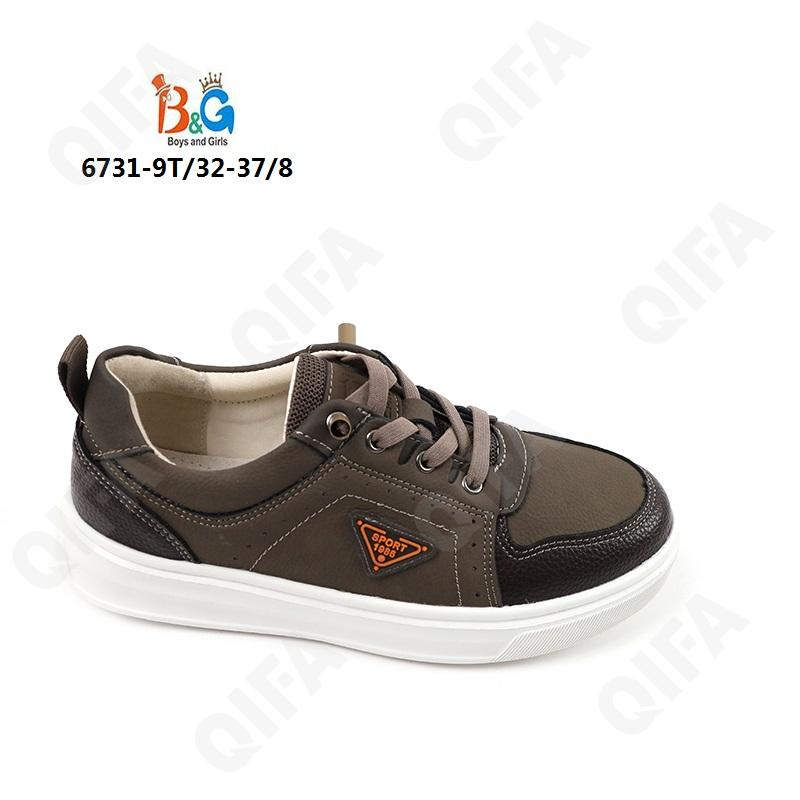 RC51_6731-9T Кор 32-1,33-1,34-2,35-2,36-1,37-1 Boys and Girls П/ботинки Школа Оксфорд Иск.мат, Иск.кожа, ЭВА (EVA-Этиленвинилацетат) В/О Муж