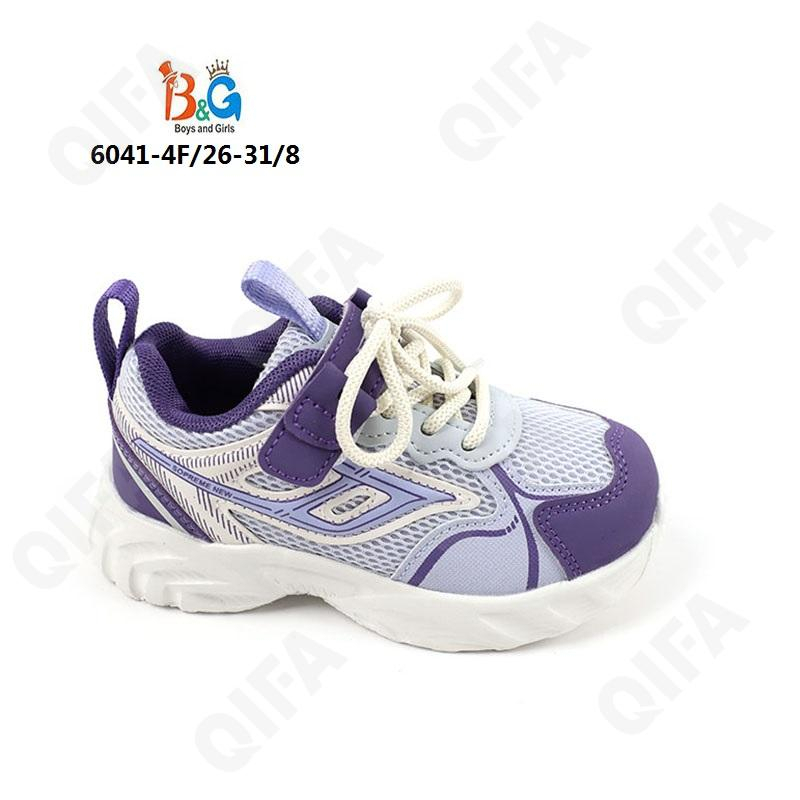 RC51_6041-4F Фиол 26-1,27-1,28-2,29-2,30-1,31-1 Boys and Girls П/ботинки Актив.отдых Кроссовки Иск.мат, Текстиль, ЭВА (EVA-Этиленвинилацетат) В/О жен